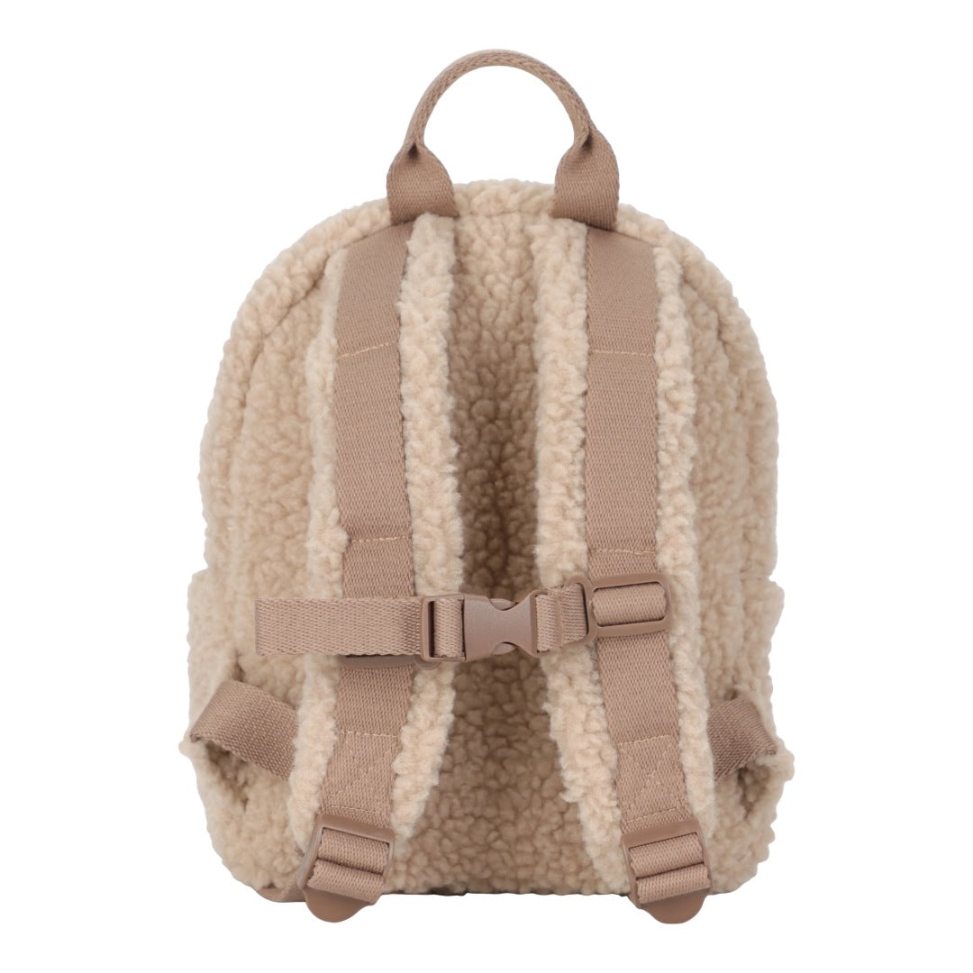 Little Dutch Teddy-Rucksack Taupe – Detailansicht