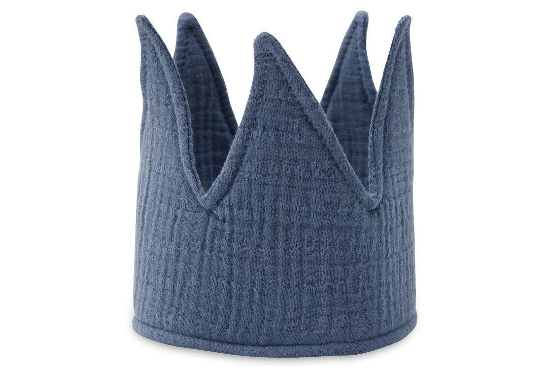 Jollein Geburtstagskrone Blau mit Bindebändern – Produktdetail