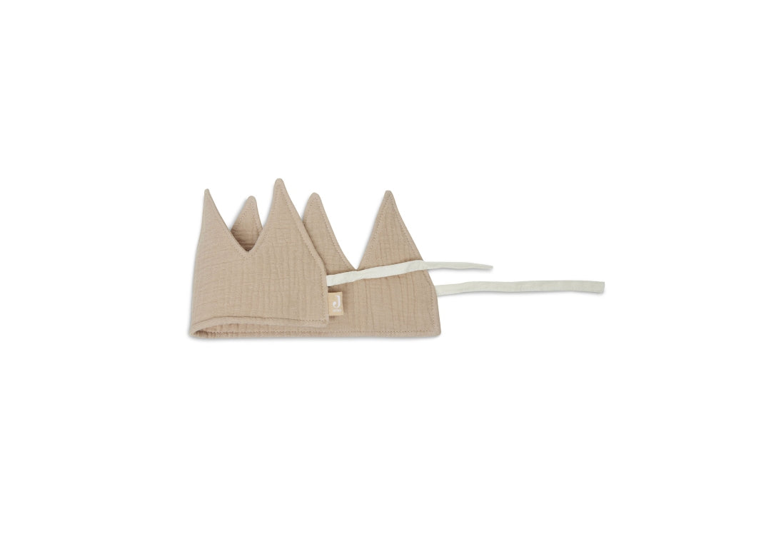 Jollein Stoffkrone Biscuit mit verstellbarem Bindeband