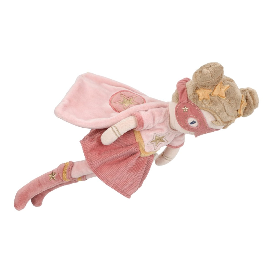 Poupée à câliner Super-héroïne Rose 35 cm – Cadeau pour petites héroïnes