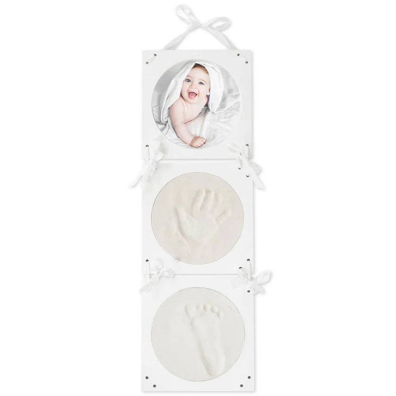 Bieco Baby Abdruckset mit dreiteiligem Hängebilderrahmen