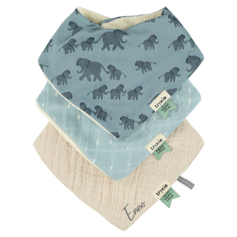 Bandana-Lätzchen Fierce Fox 3er-Set personalisierbar