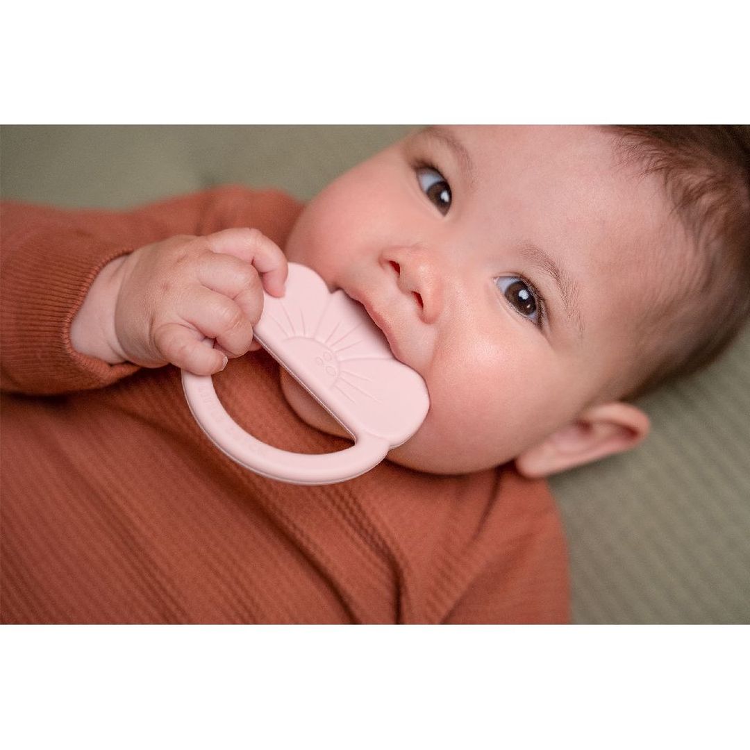 Little Dutch Beißring Blume Pink aus Silikon – weitere Produktansicht
