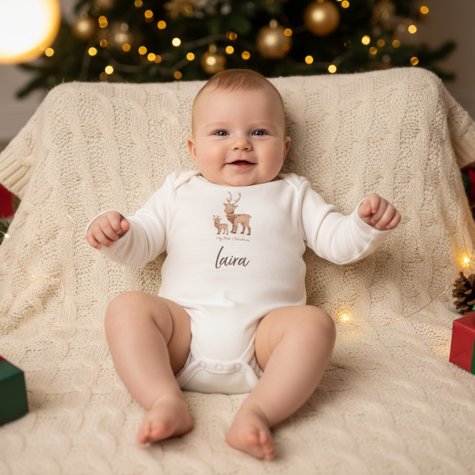 Body Mein erstes Weihnachten - 50/56 | Little Dutch