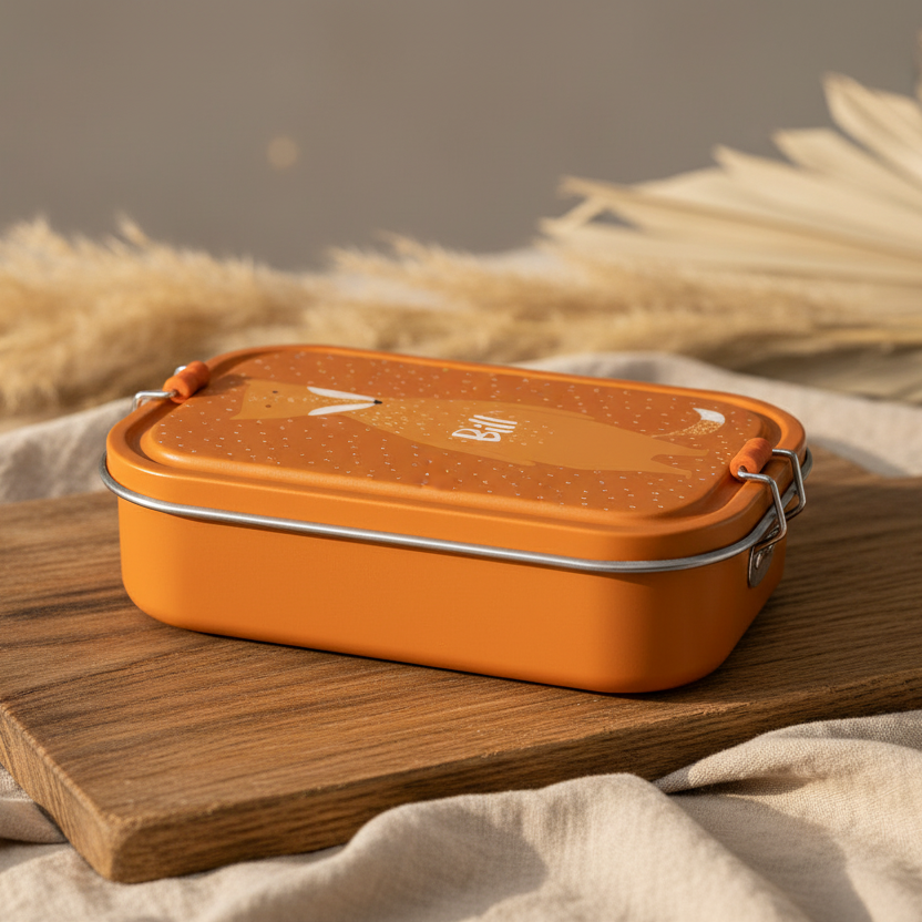 Trixie Brotdose Herr Fuchs – personalisierte Variante