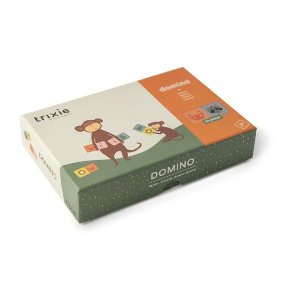 Trixie Domino-Spiel Tiere – in der Spielverpackung