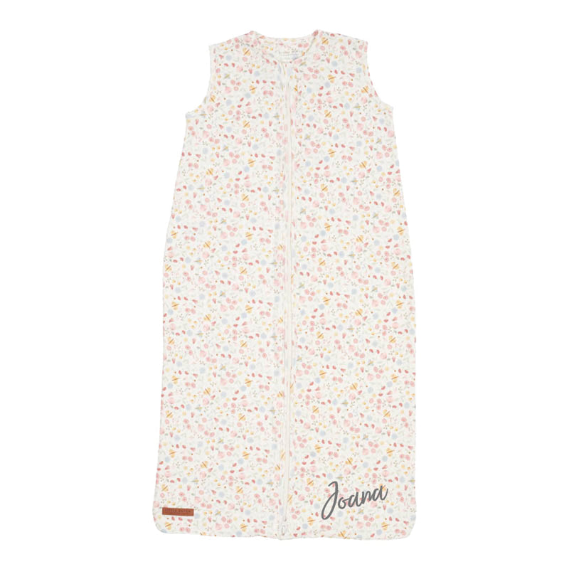 Little Dutch Sommerschlafsack Flowers & Butterflies 70 cm personalisierbar
