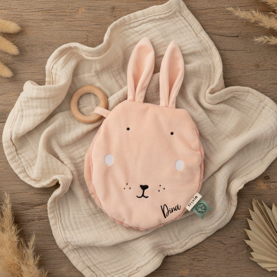 Trixie Fühlbuch Frau Hase personalisierbar