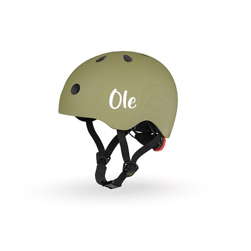 Helm S - M olijf | Scoot and Ride