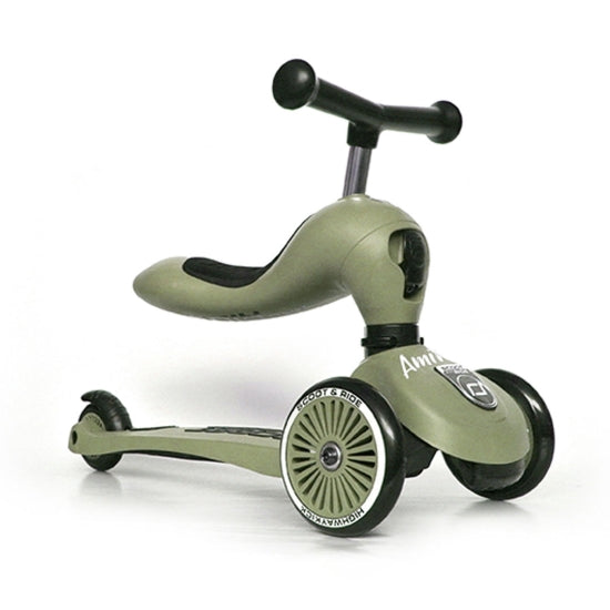 Highwaykick 1 olijf | Scoot and Ride