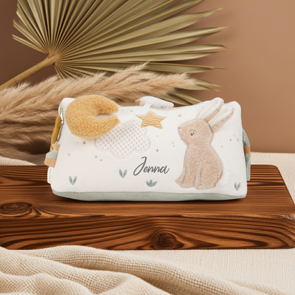 Aktivitätsdreieck Newborn Naturals optional mit Namen personalisierbar