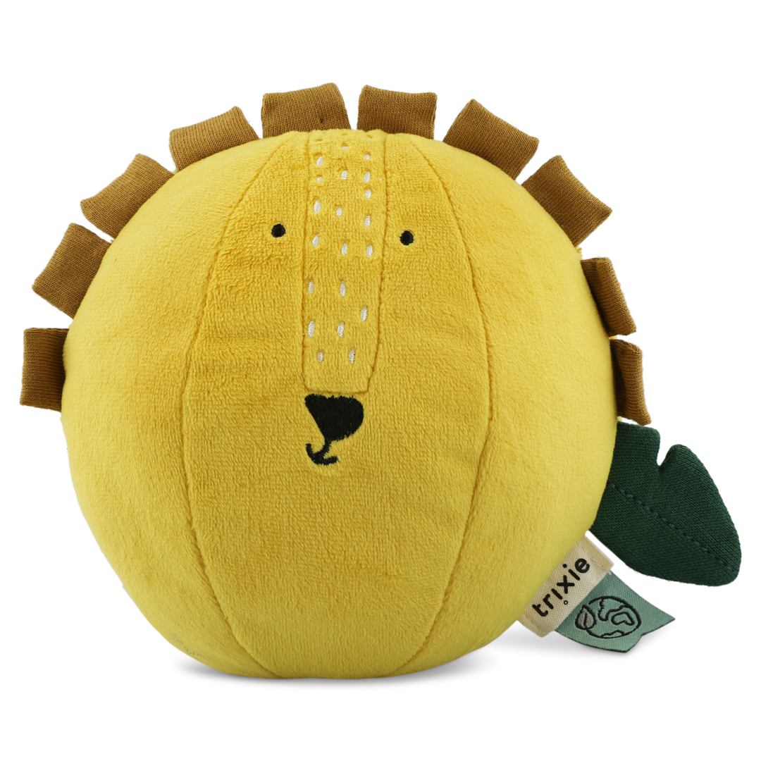 Trixie Klangball Herr Löwe – weicher Stoffball 12 cm
