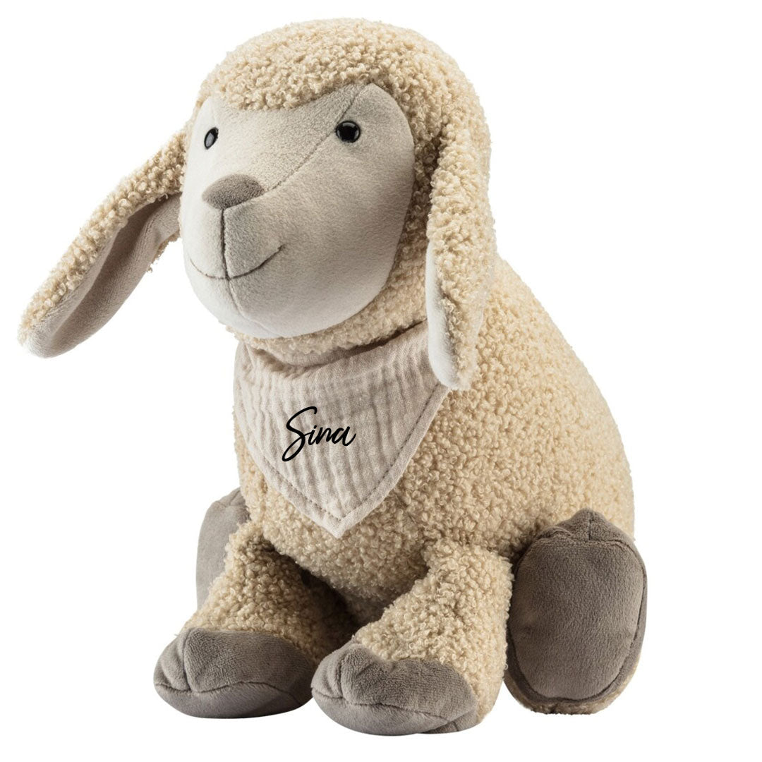 Sterntaler Kuscheltier XL Schaf Flocke – personalisierbar