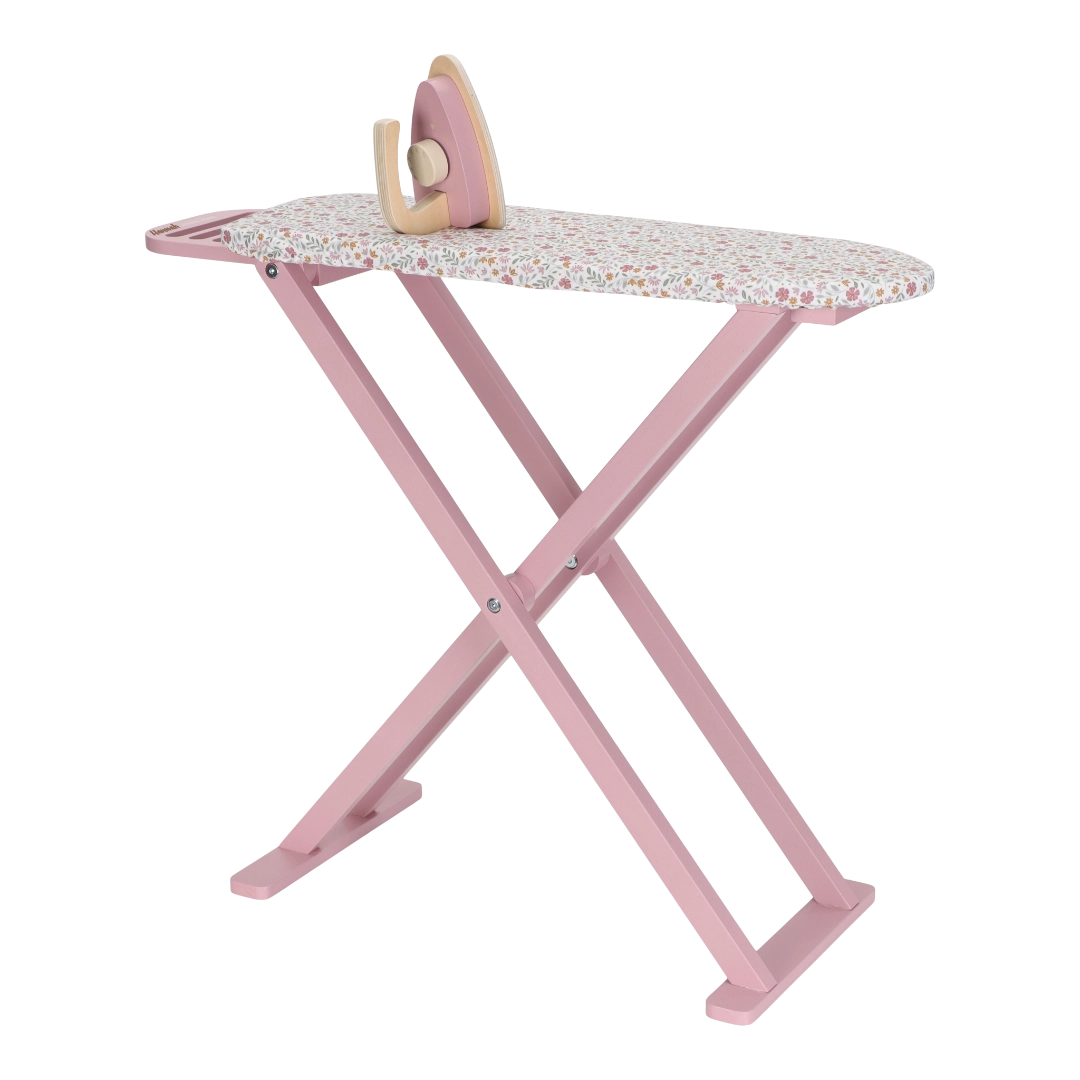 Houten strijkplank met strijkijzer | Little Dutch