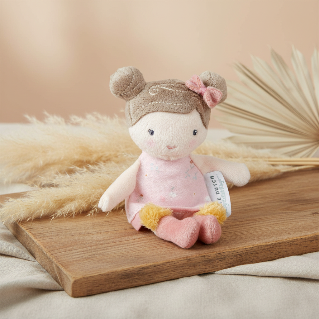 Knuffelpop Rosa 10 cm