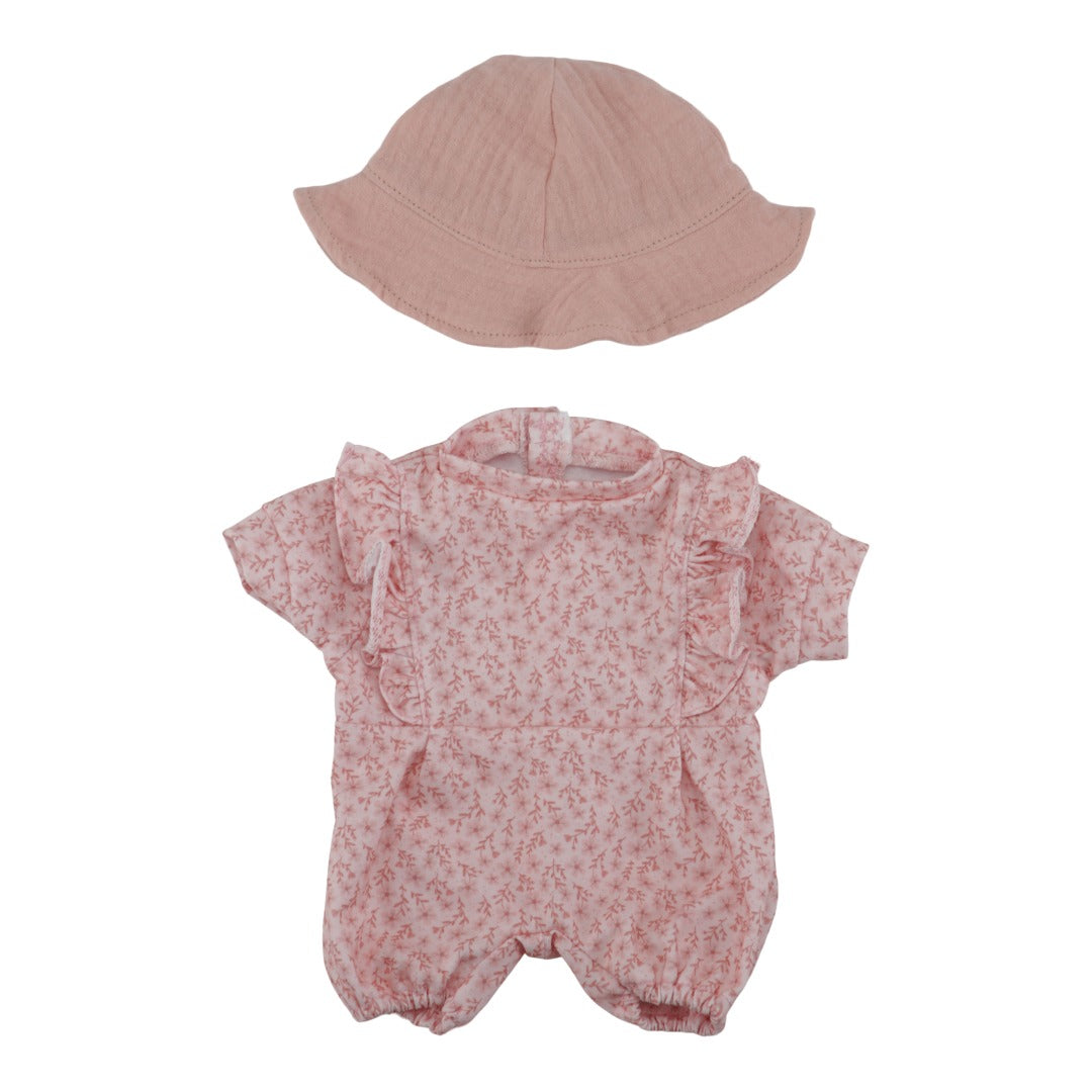 Puppenkleidung in Rosa für Puppen von 33 bis 36 cm