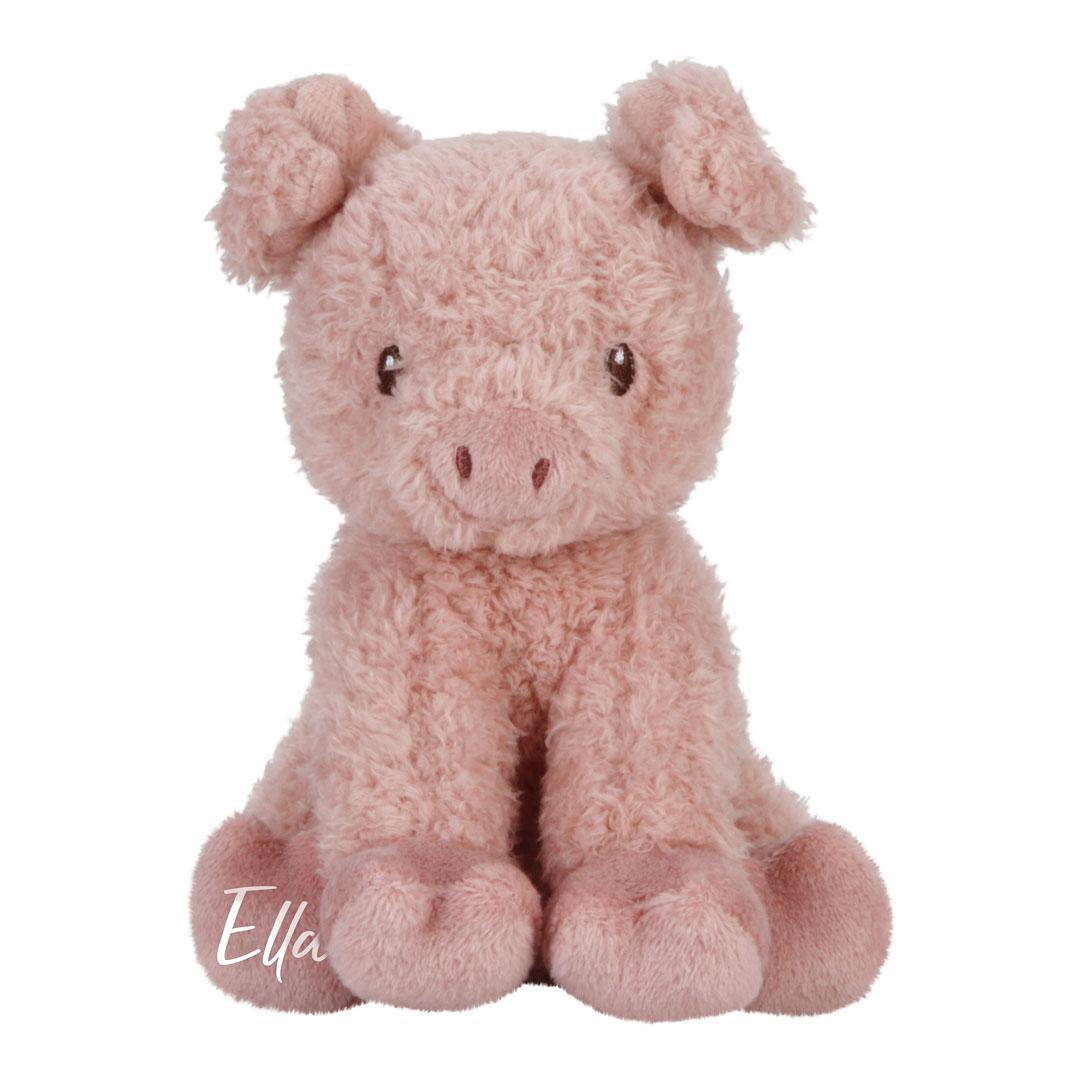 Personalisiertes Kuscheltier Schwein Little Farm 17 cm mit Name
