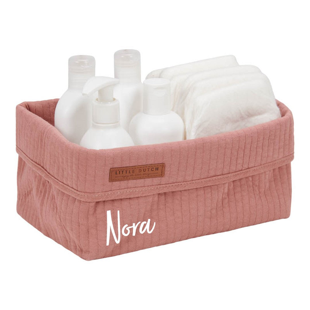 Großes Pflegekörbchen Pure Pink Blush von Little Dutch