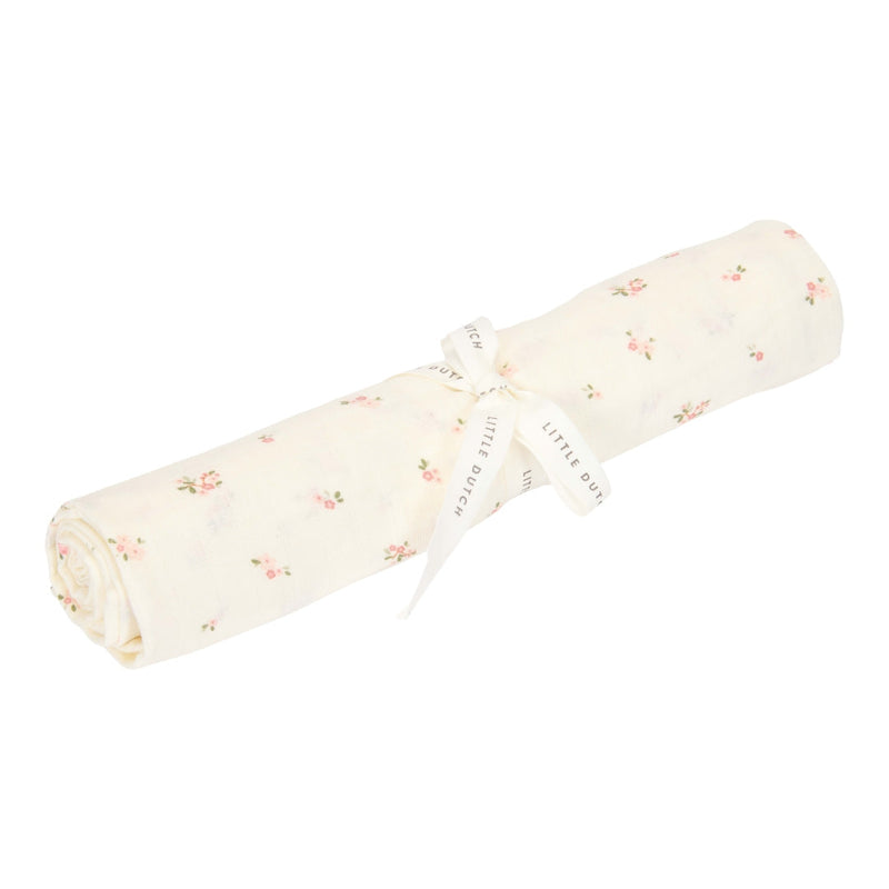 Little Dutch Musselintuch Fairy Blossom 120 × 120 cm