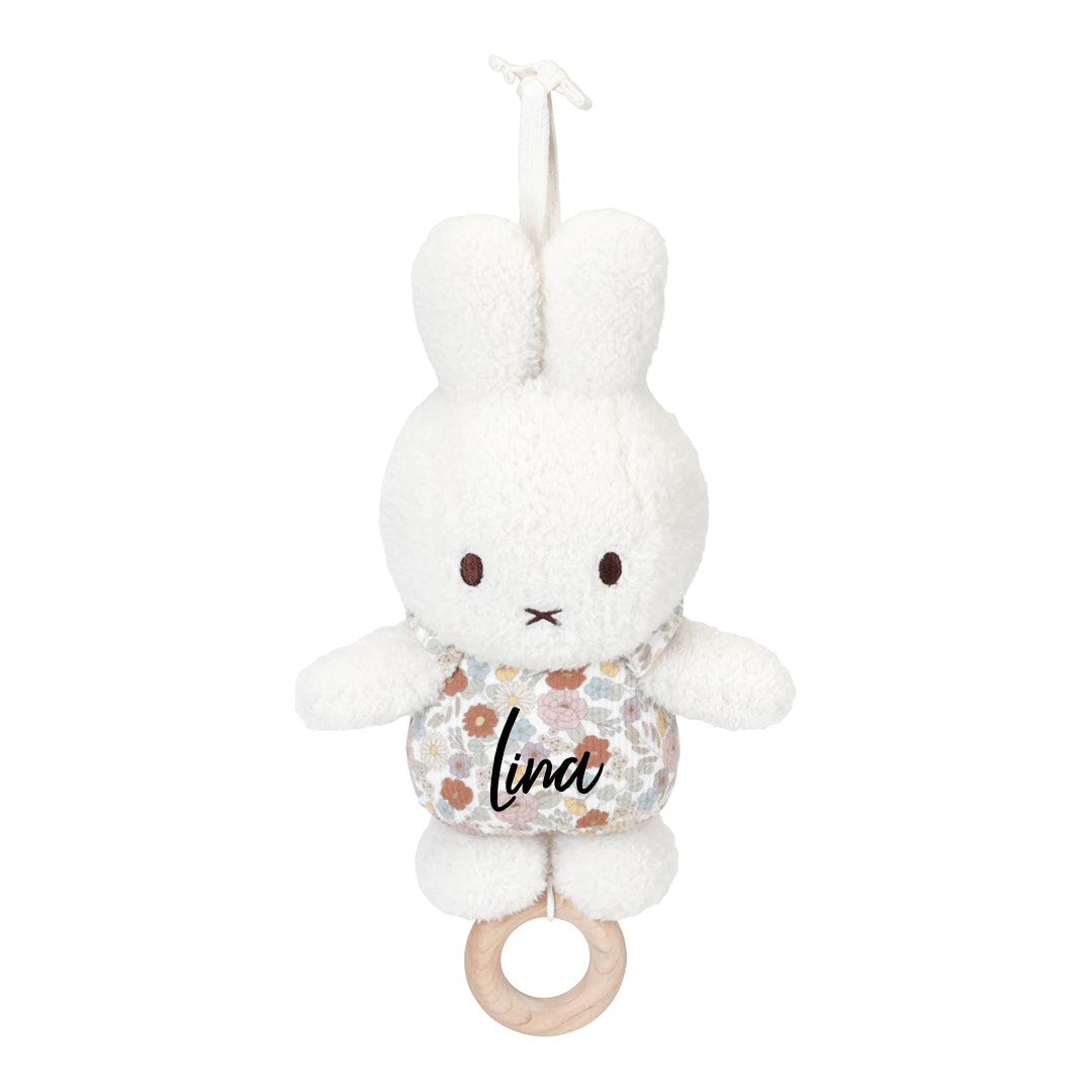 Miffy Spieluhr Vintage Little Flowers personalisierbar
