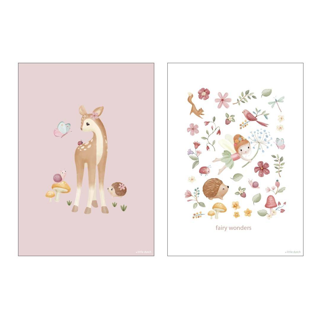 Póster Fairy Wonders A3 | Little Dutch