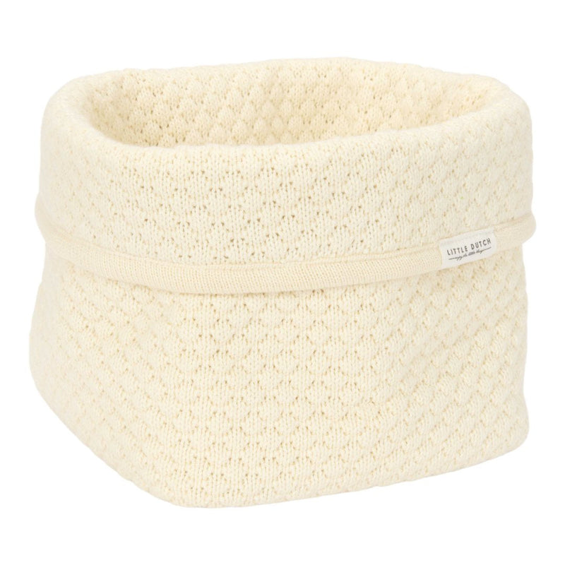 Kleines Pflegekörbchen Pure Soft White 15 × 15 × 15 cm