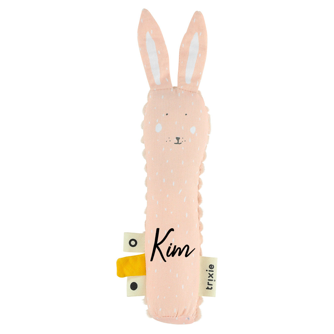 Trixie Quietscher Frau Hase in Rosa ab 3 Monaten