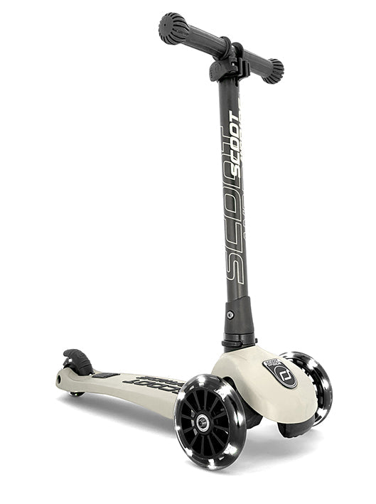 Step-step Highwaykick 3 LED, Ash Grey | Scoot and Ride
