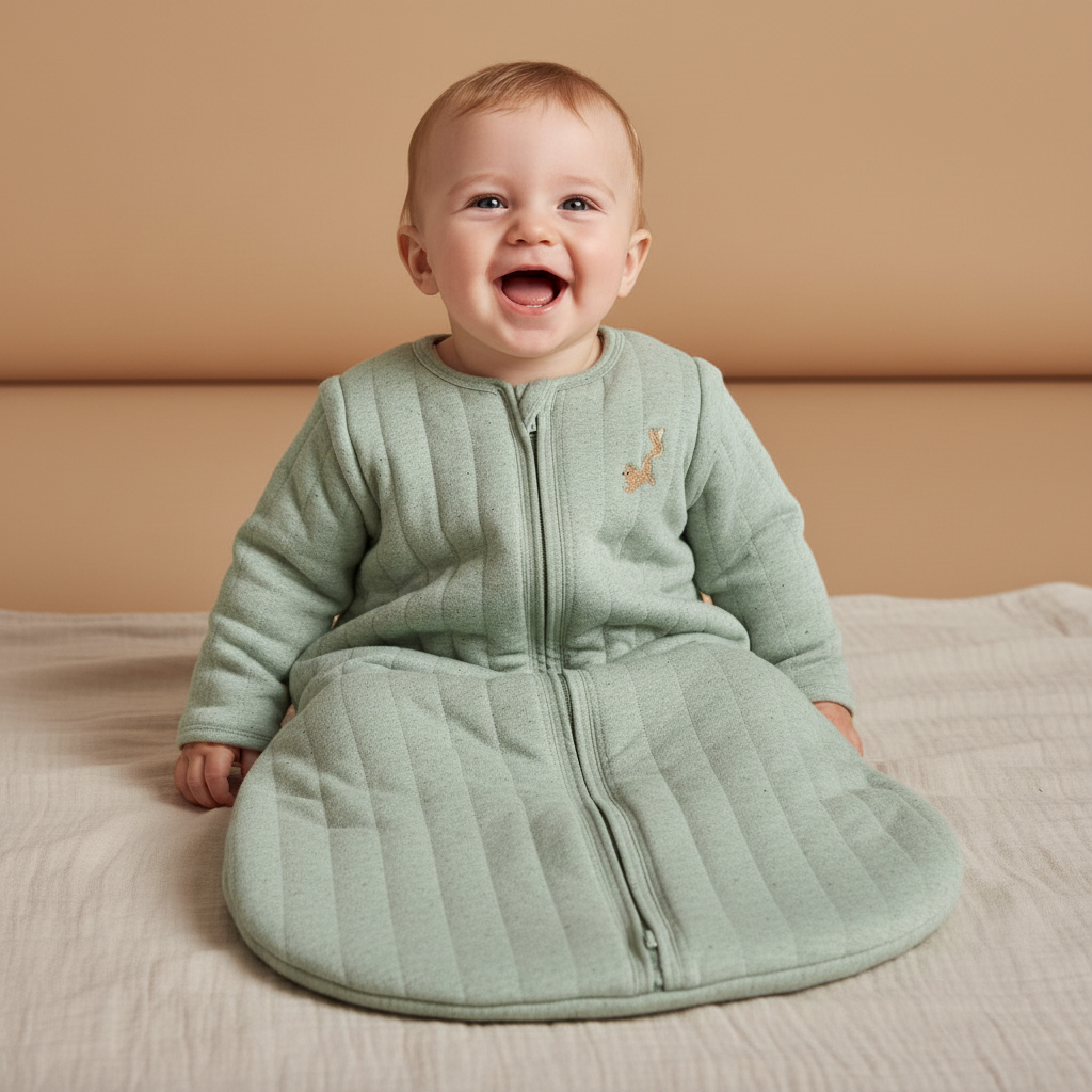 Slaapzak winter 110 cm Sage | Little Dutch