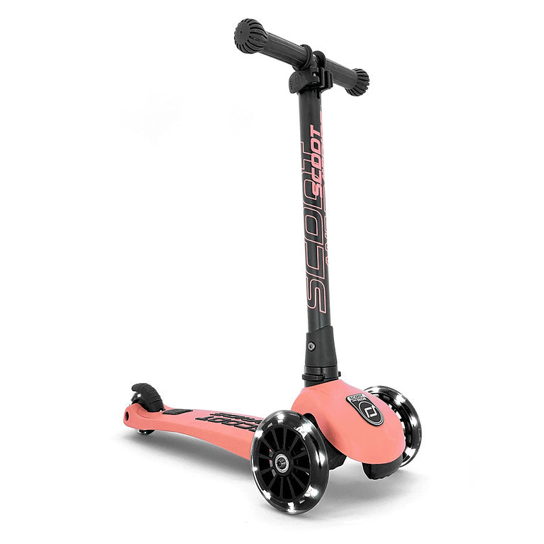 Step Highwaykick 3, LED Peach | Scoot & Ride