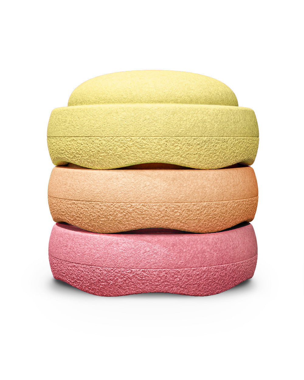 Stapelstein Original 3-delige set warm pastel | Stapelstein