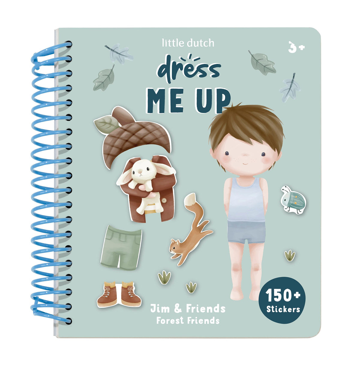 Stickerbuch Dress Me Up Forest Friends | Little Dutch