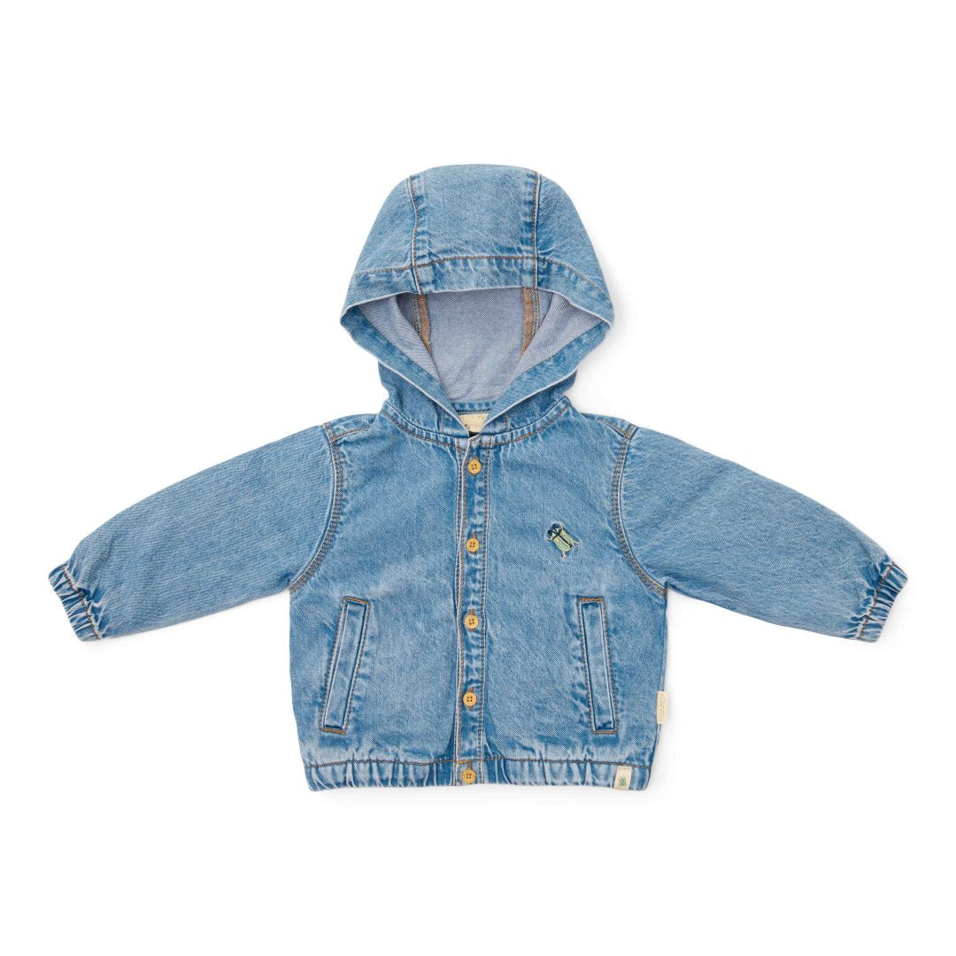Produktansicht 2: Denimjacke mit Kapuze
