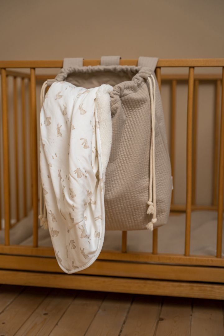 Little Dutch Spielzeugbeutel Pure Beige – Detailansicht