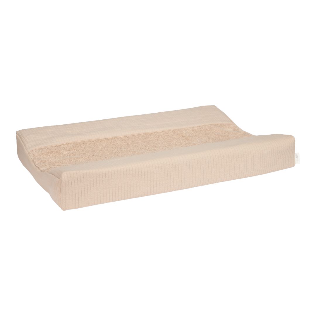 Potah na přebalovací podložku Pure Beige | Little Dutch