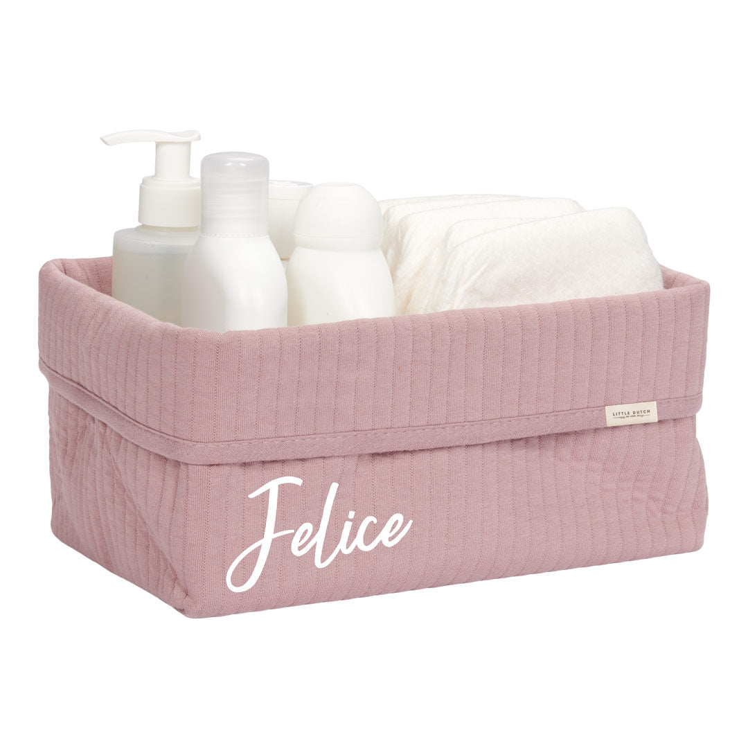 Little Dutch Pflegekörbchen Pure Mauve groß