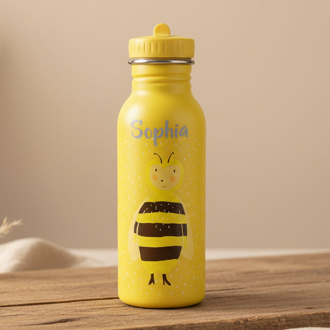 Trixie Trinkflasche Frau Hummel 500 ml personalisierbar