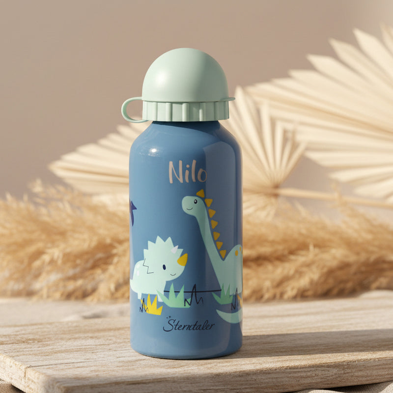 Sterntaler Trinkflasche Dino Rexi aus Aluminium, 400 ml