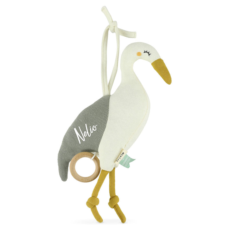 Trixie Spieluhr Reiher – personalisierbar