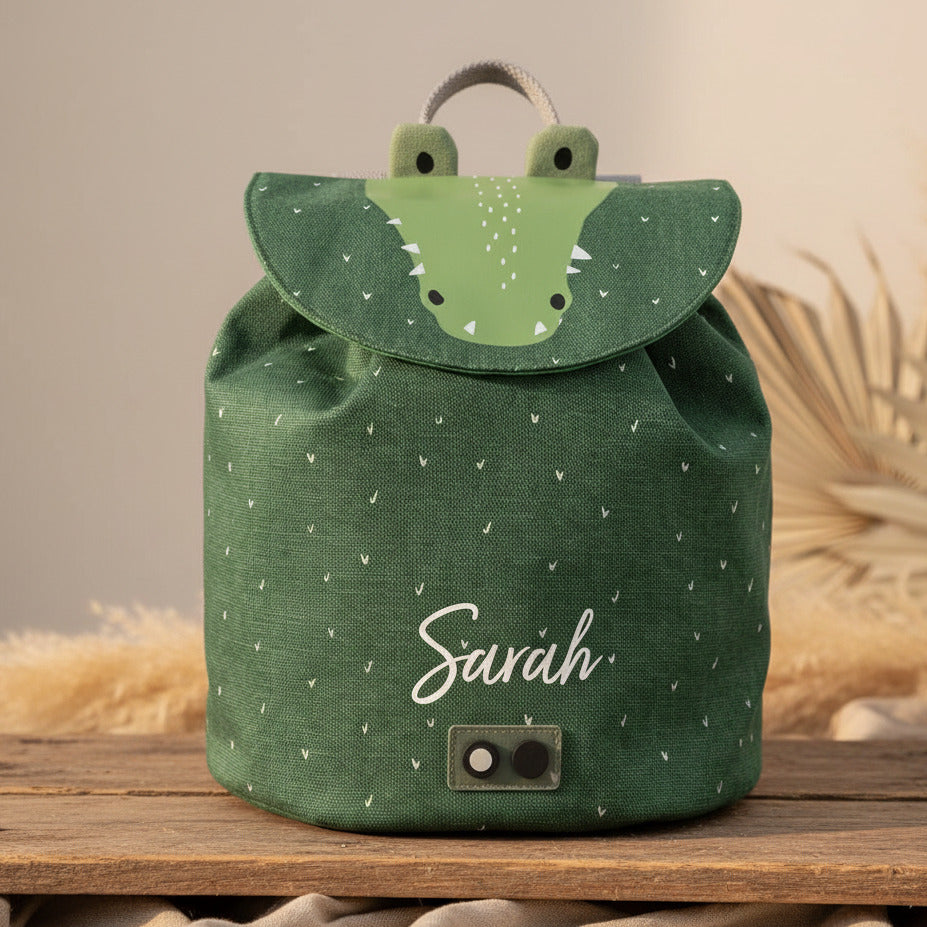 Trixie Mini-Rucksack Herr Krokodil personalisierbar