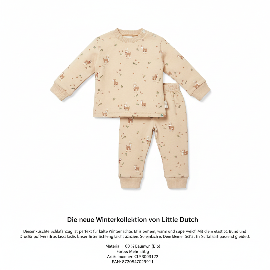Little Dutch Weihnachts-Pyjama für Babys und Kinder