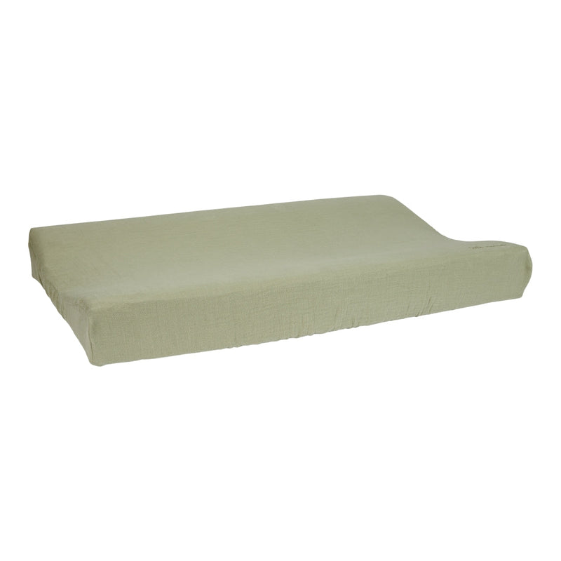 Little Dutch Wickelauflagenbezug Pure Olive 50 x 70 cm