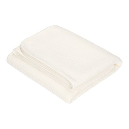 Little Dutch Sommerdecke Pure Soft White 70 × 100 cm
