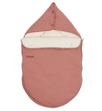 Little Dutch Babyschalen-Fußsack Pure Pink Blush