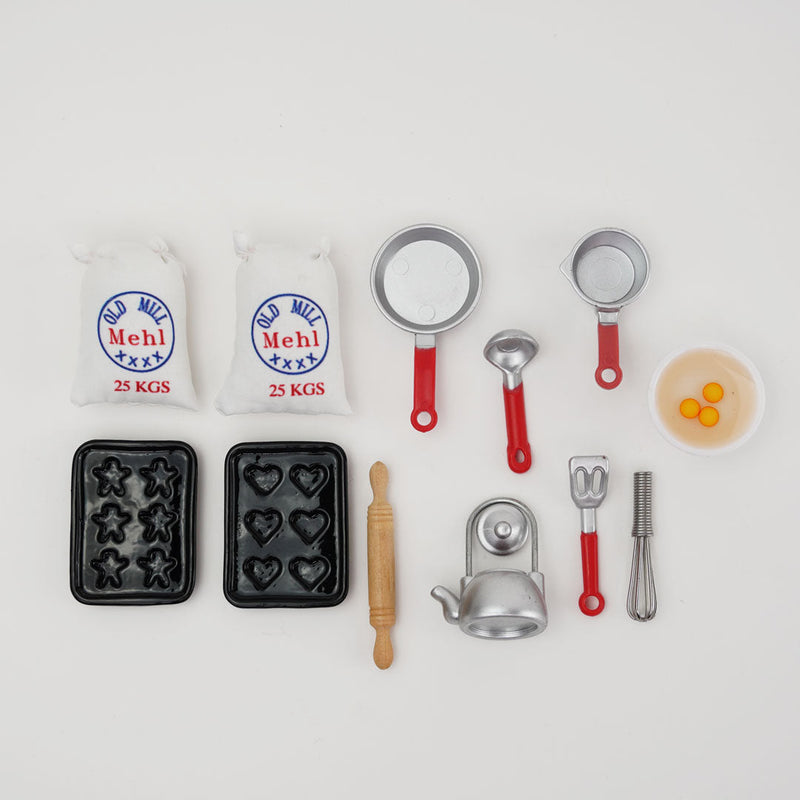 Wichtel Backstuben-Set I – Miniatur Zubehör | HobbyFun