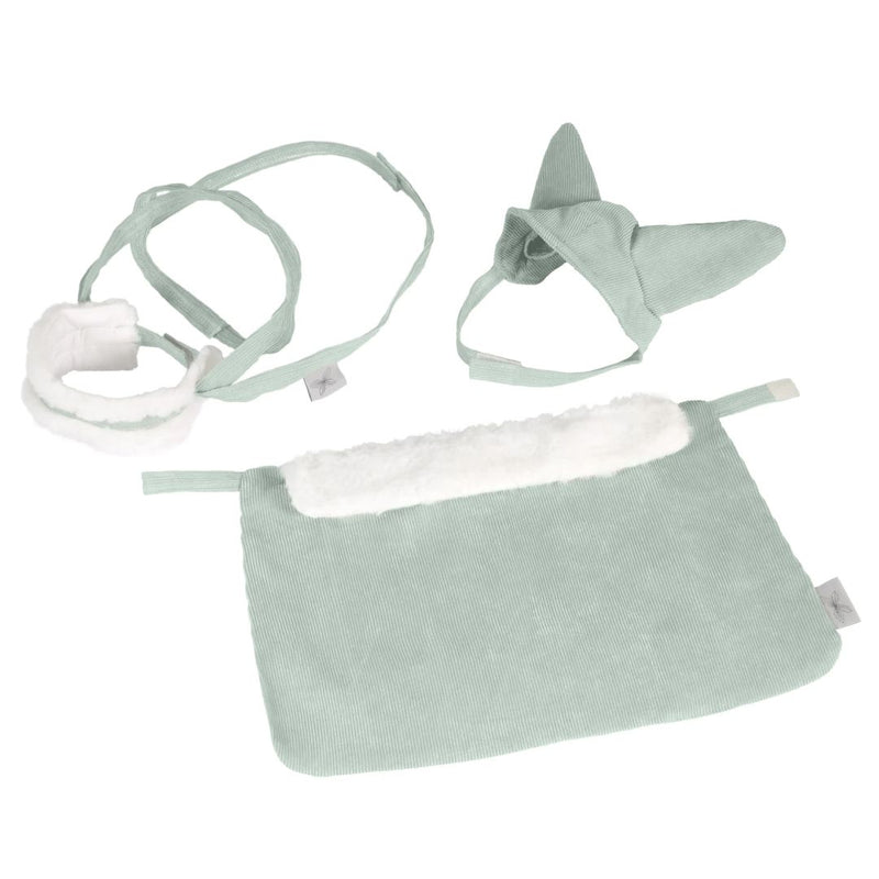 byAstrup Hobby Horse Halfter Decke und Fliegenhaube in Grün