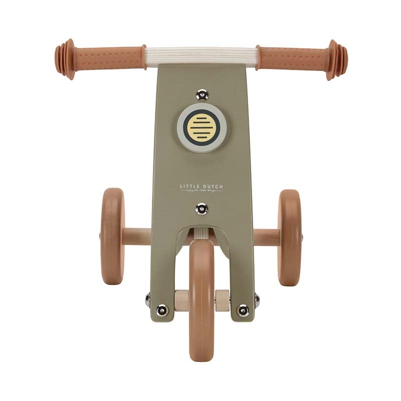 Holz-Dreirad Olive von Little Dutch – Produktansicht