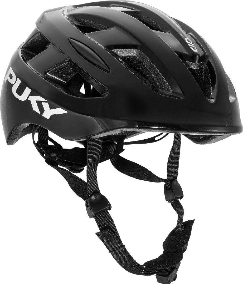 PUKY Fahrradhelm M Black für 54 bis 58 cm Kopfumfang