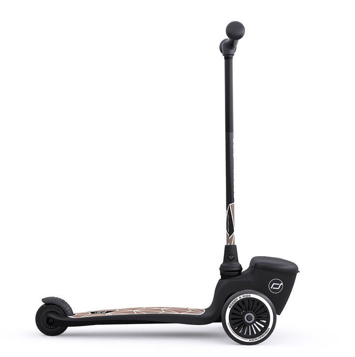 Highwaykick 2 Lifestyle Brown Lines von Scoot & Ride – Seitenansicht