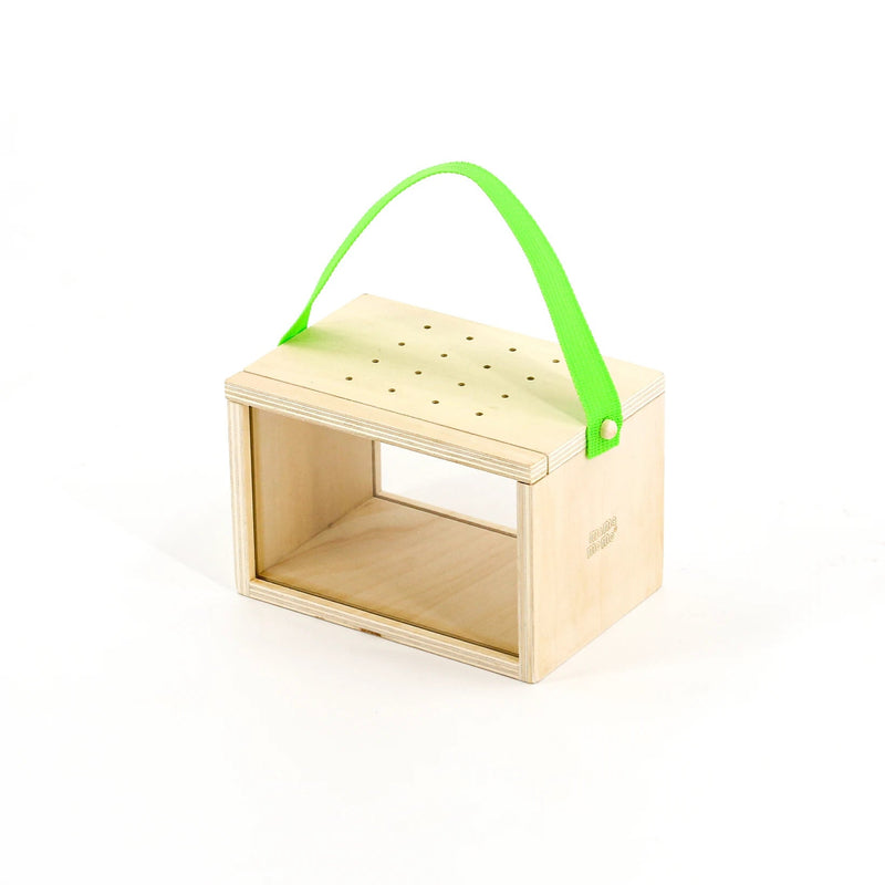 MaMaMeMo Käferhaus aus Holz mit transparenten Beobachtungsflächen